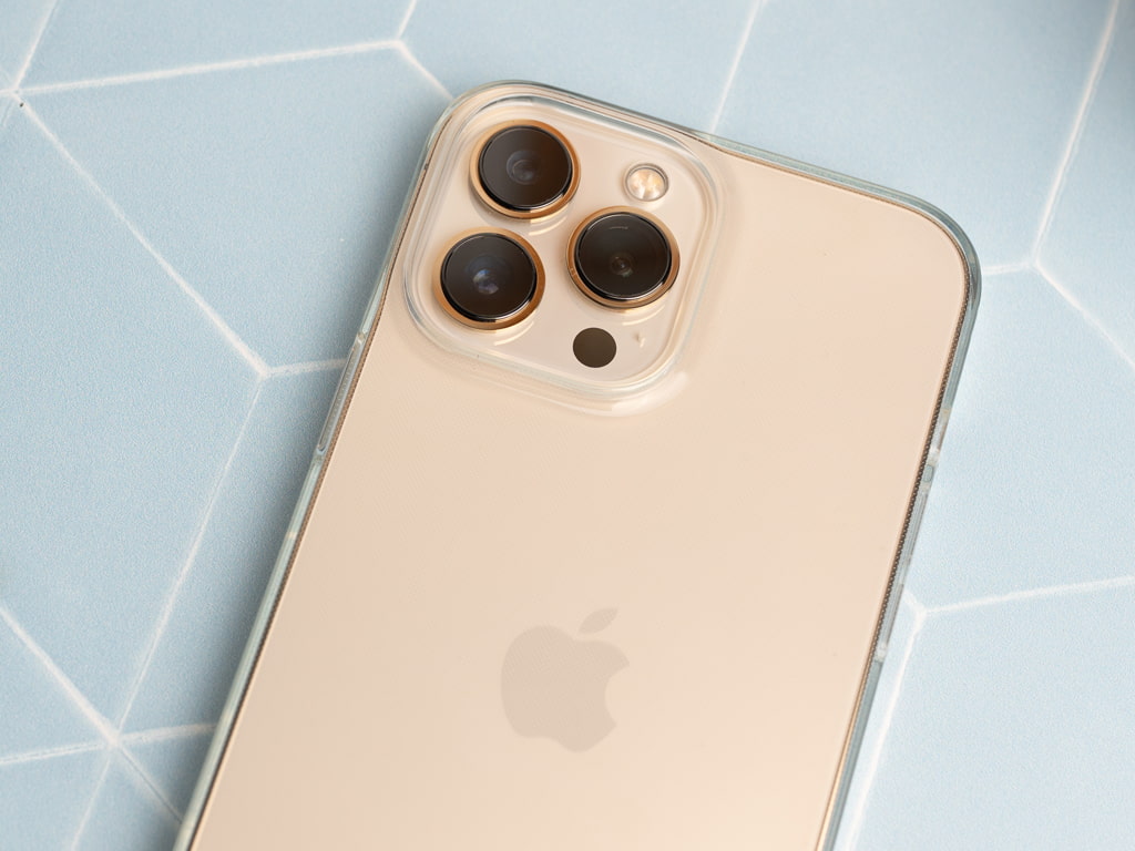 TRANSPARENT - Gumový obal pro iPhone 13 Pro Max 4